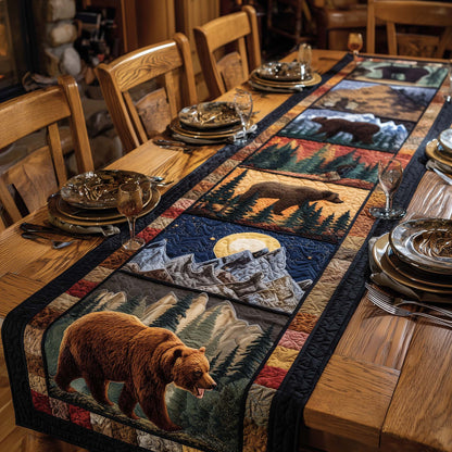 Wilderness Paw Quilted Table Runner GFTOMA7370