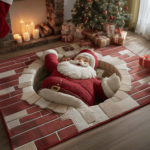 Merry Claus Area Rug GFTOMA7461