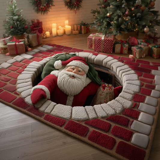 Merry Claus Area Rug GFTOMA7463