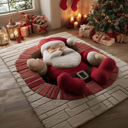 Merry Claus Area Rug GFTOMA7464