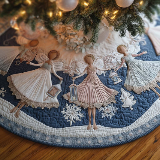 Heavenly Angels Quilted Tree Skirt GFTOMA7488