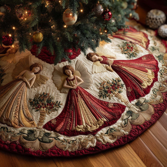 Heavenly Angels Quilted Tree Skirt GFTOMA7489