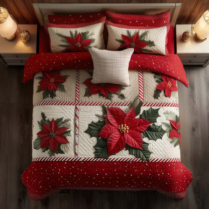 Poinsettia Duvet Cover Set GFTOMA7526