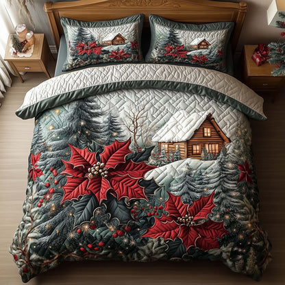Poinsettia Duvet Cover Set GFTOMA7532