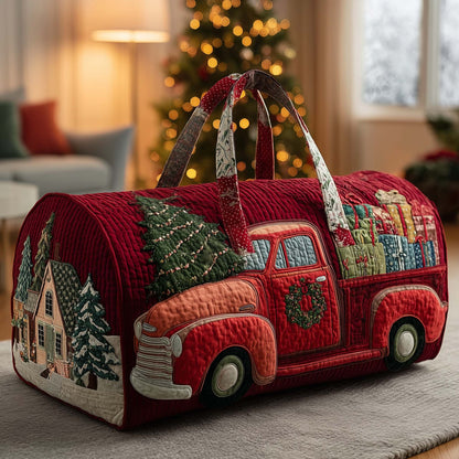 Christmas Truck Quilted Duffle Bag GFTOMA7562