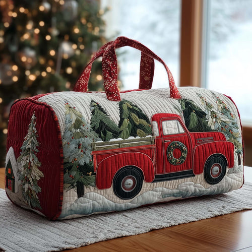 Christmas Truck Quilted Duffle Bag GFTOMA7566
