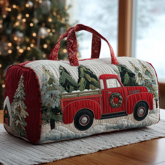 Christmas Truck Quilted Duffle Bag GFTOMA7566