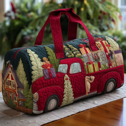 Christmas Truck Quilted Duffle Bag GFTOMA7567