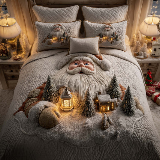 Merry Claus Duvet Cover Set GFTOMA7620