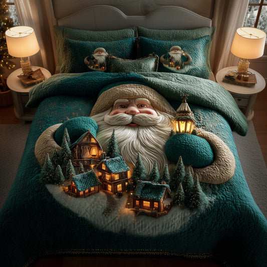 Merry Claus Duvet Cover Set GFTOMA7623