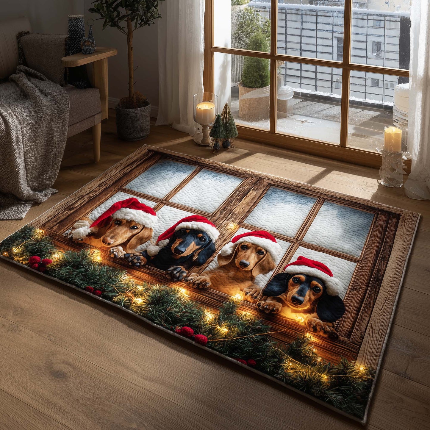 Dachshund Area Rug GFTOMA7666