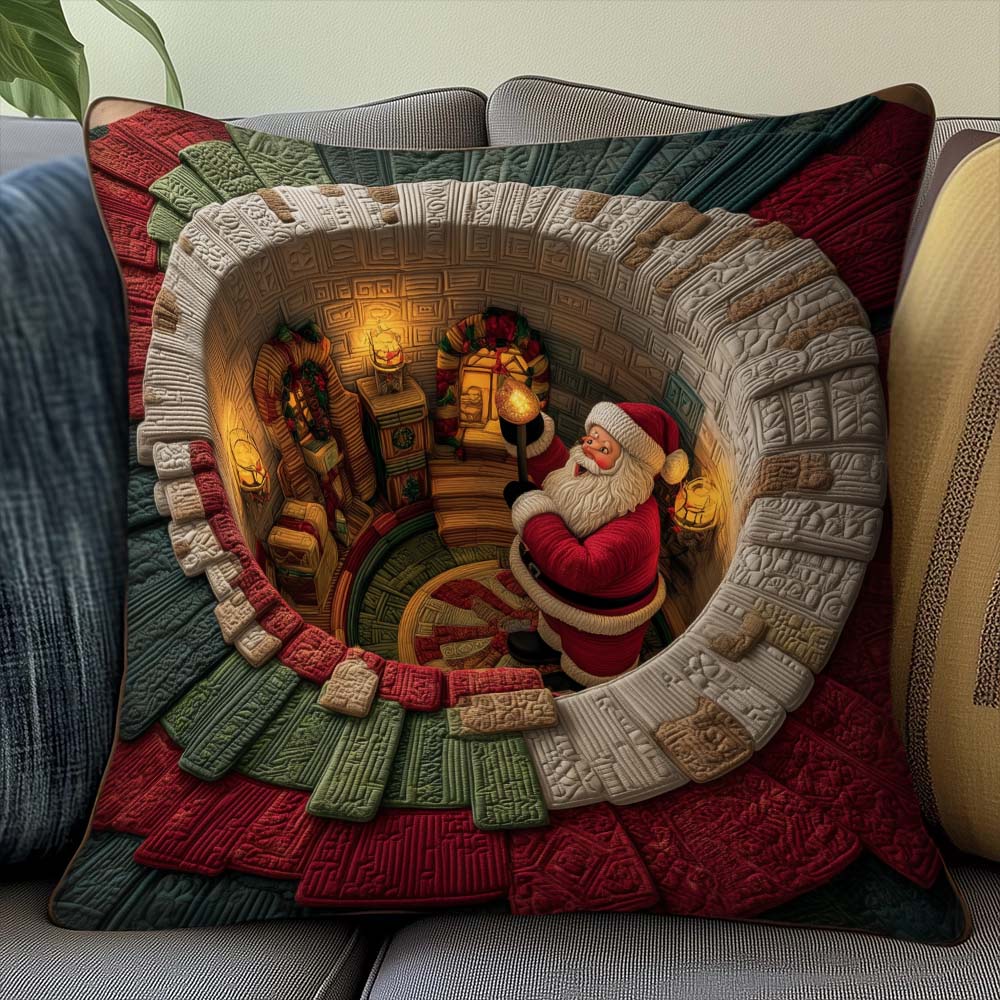 Jolly Santa Quilted Pillow Case GFTOMA7700
