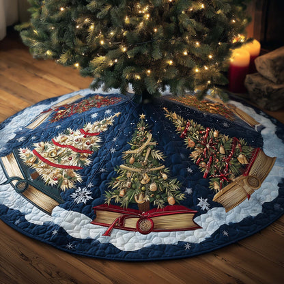 Snowy Retreat Quilted Tree Skirt GFTOMA7732