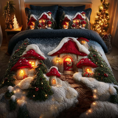 Mushroom Burrow Duvet Cover Set GFTOMA7752