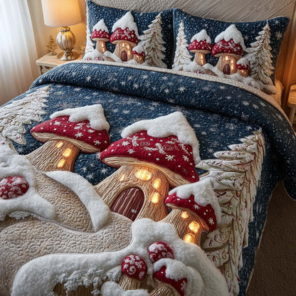 Mushroom Burrow Duvet Cover Set GFTOMA7753