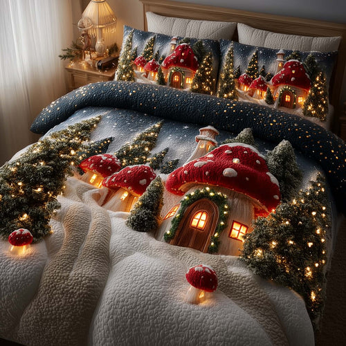 Mushroom Burrow Duvet Cover Set GFTOMA7754