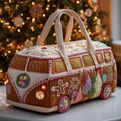 Snowflake Van Quilted Duffle Bag GFTOMA7756