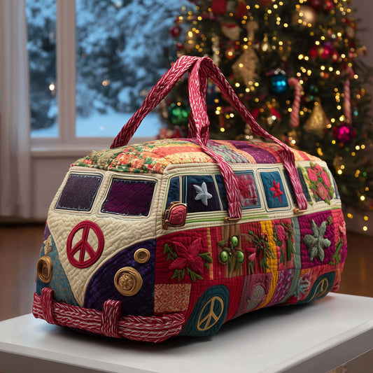 Snowflake Van Quilted Duffle Bag GFTOMA7761