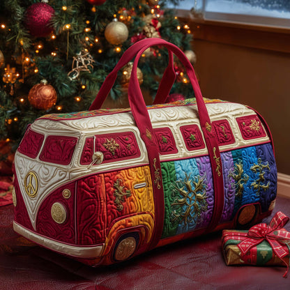 Snowflake Van Quilted Duffle Bag GFTOMA7763