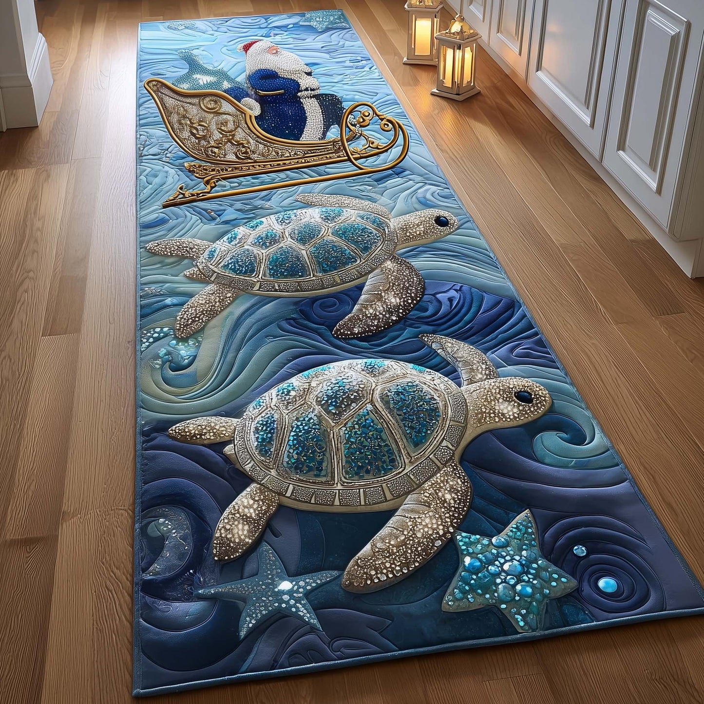 Turtle Drift Runner Rug GFTOMA7820