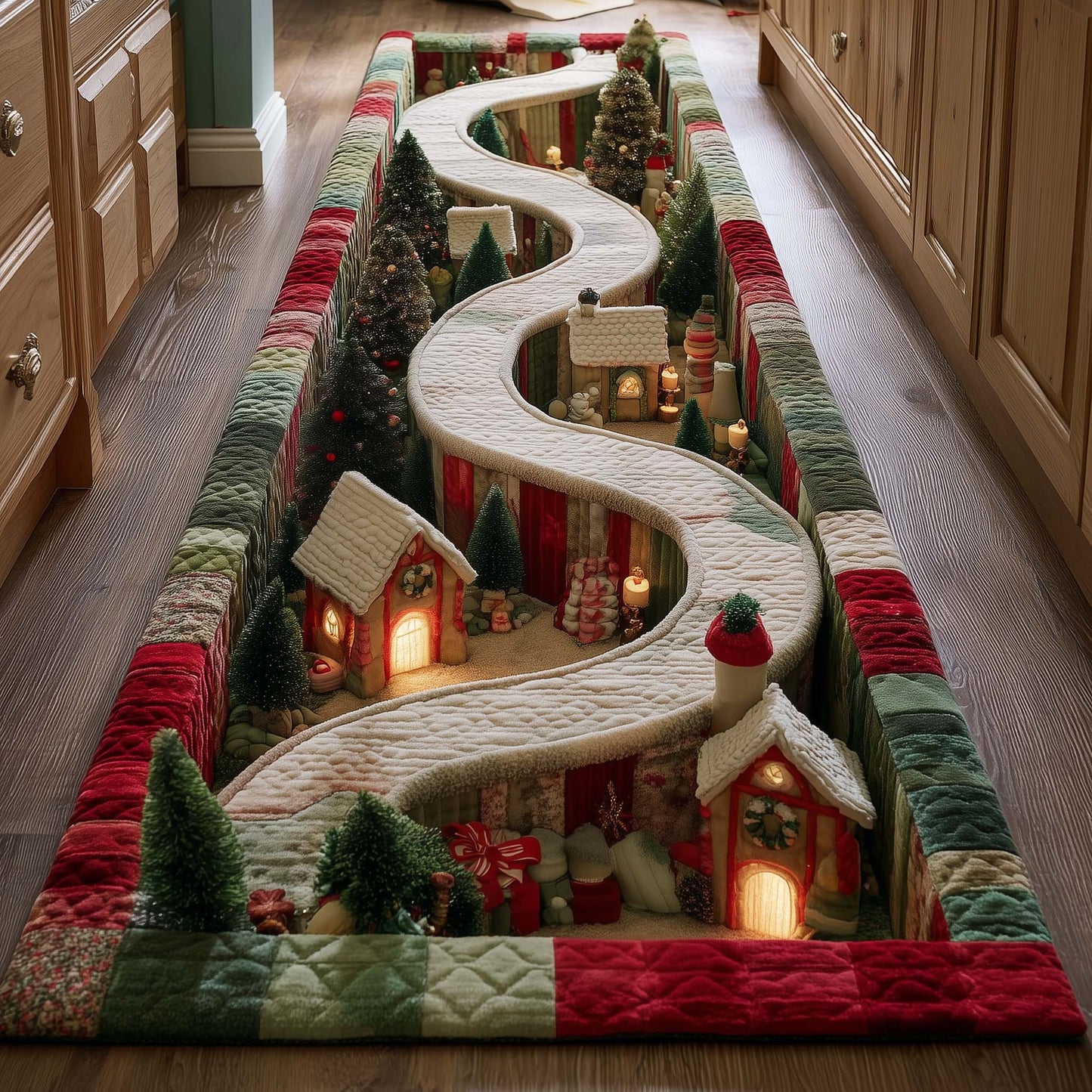 Yuletide Path Runner Rug GFTOMA7831
