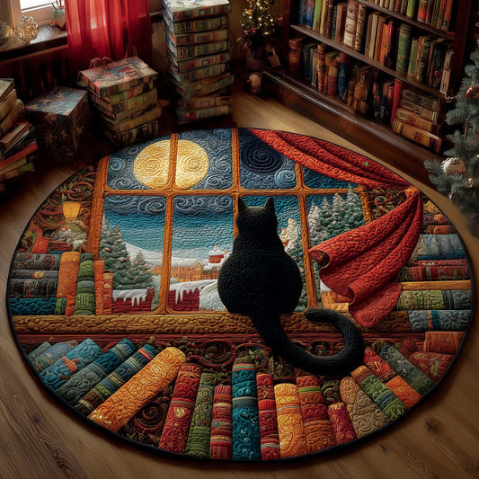 Cat Bliss Quilted Round Mat GFTOMA7865