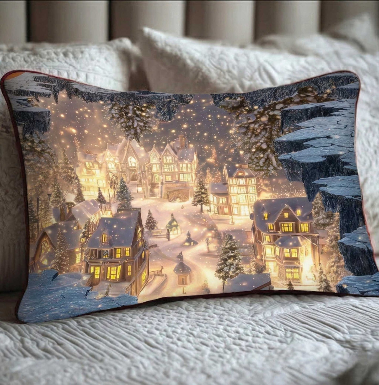 Winter Wonderland Bedding Pillow Case GFTOMA7899