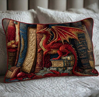 Library Dragon Bedding Pillow Case GFTOMA7903