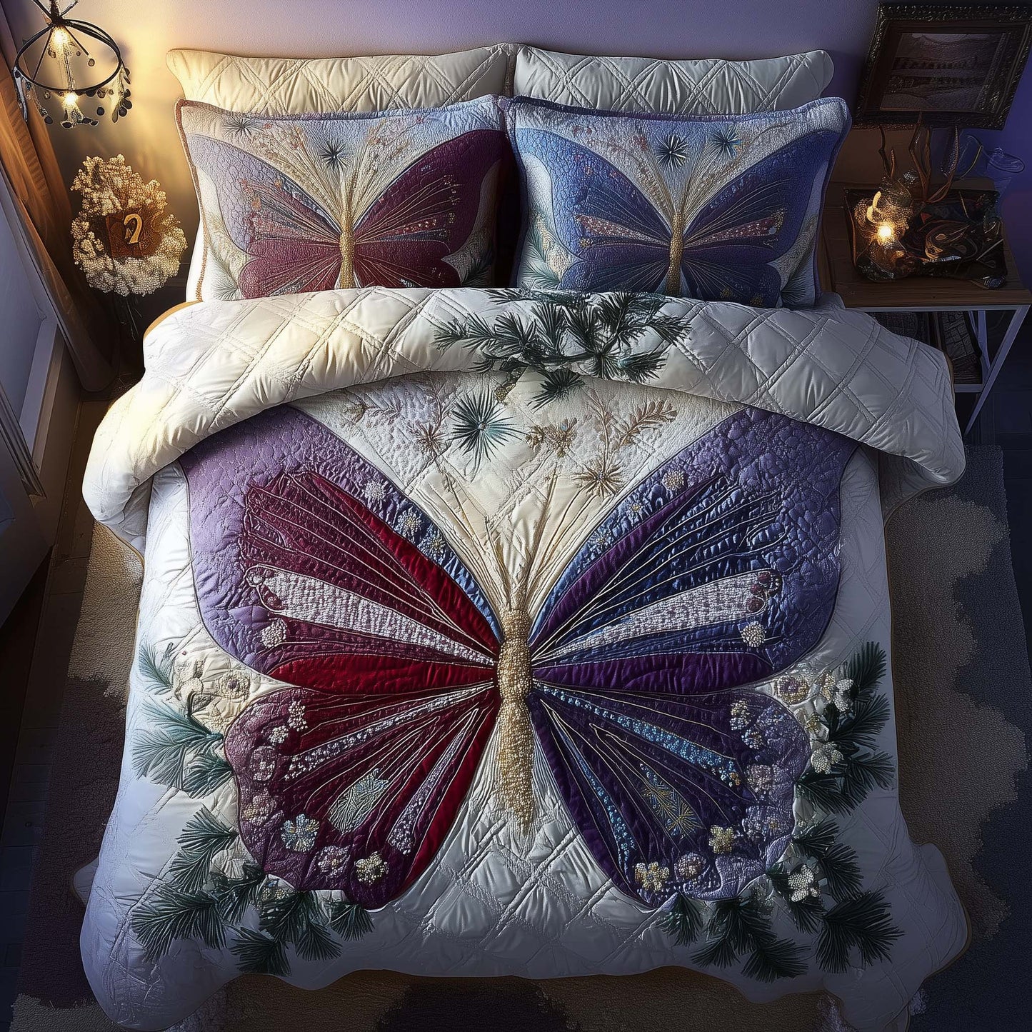 Butterfly Flight Duvet Cover Set GFTOMA7924