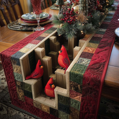 Cardinal Quilted Table Runner GFTOMA7962