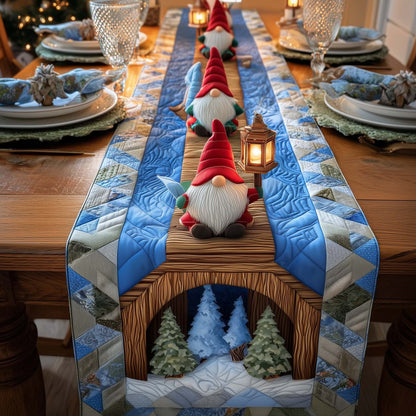 Cozy Gnome Quilted Table Runner GFTOMA7975
