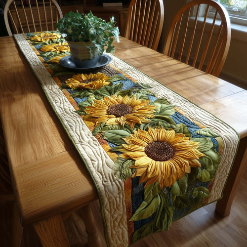 Sunflower Quilted Table Runner GFTOMA7986