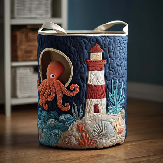 Octo Explorer Quilted Laundry Basket GFTOMA8038