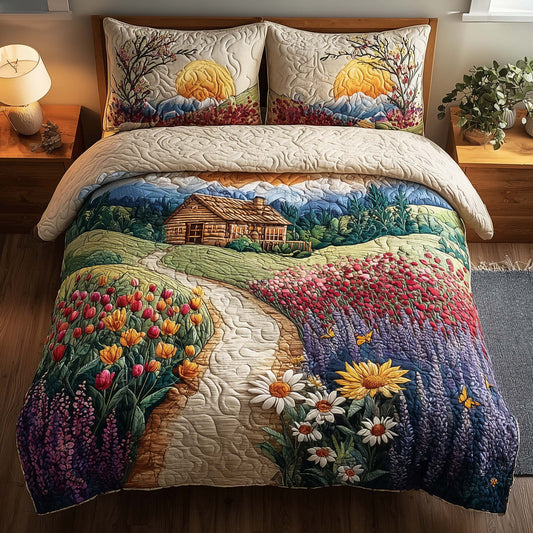 Meadow Cabin Duvet Cover Set GFTOMA8108