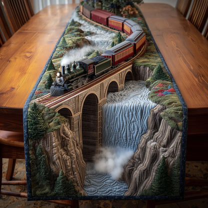 Railway Journey Quilted Table Runner GFTOMA8137