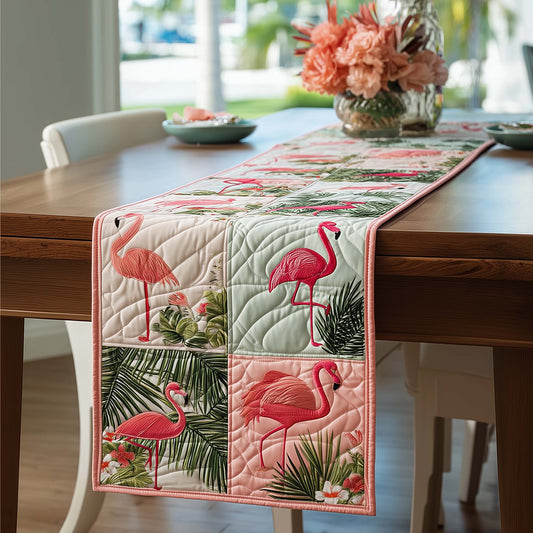 Flamingo Bliss Quilted Table Runner GFTOMA8170