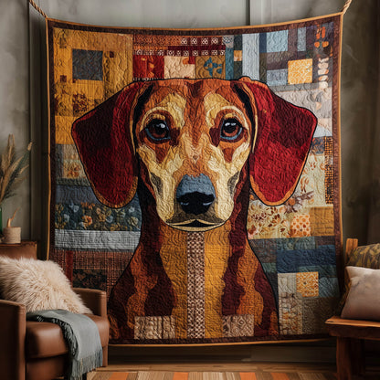 Sausage Dogs Quilted Blanket GFTOMA8215