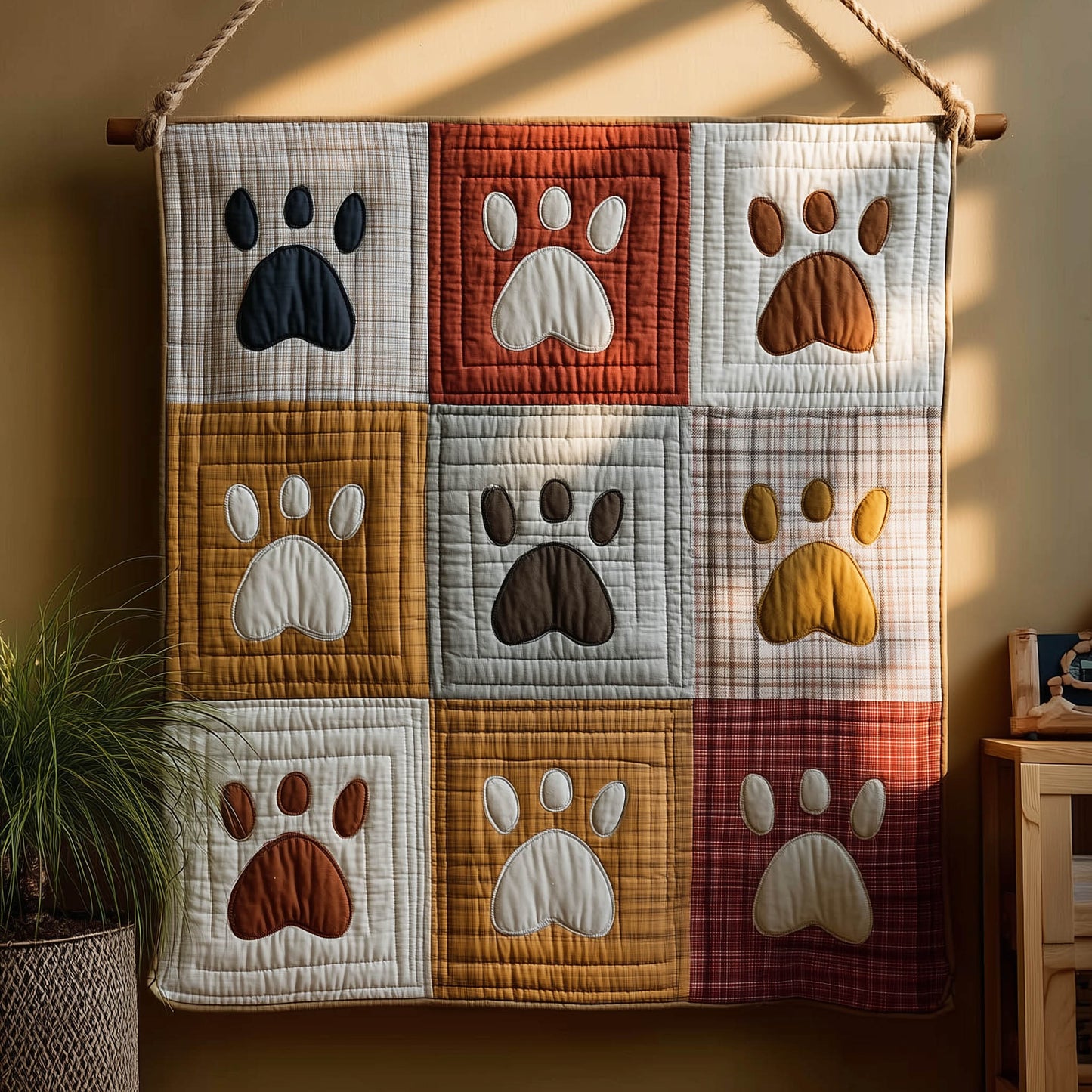 Paw Path Quilted Blanket GFTOMA8216