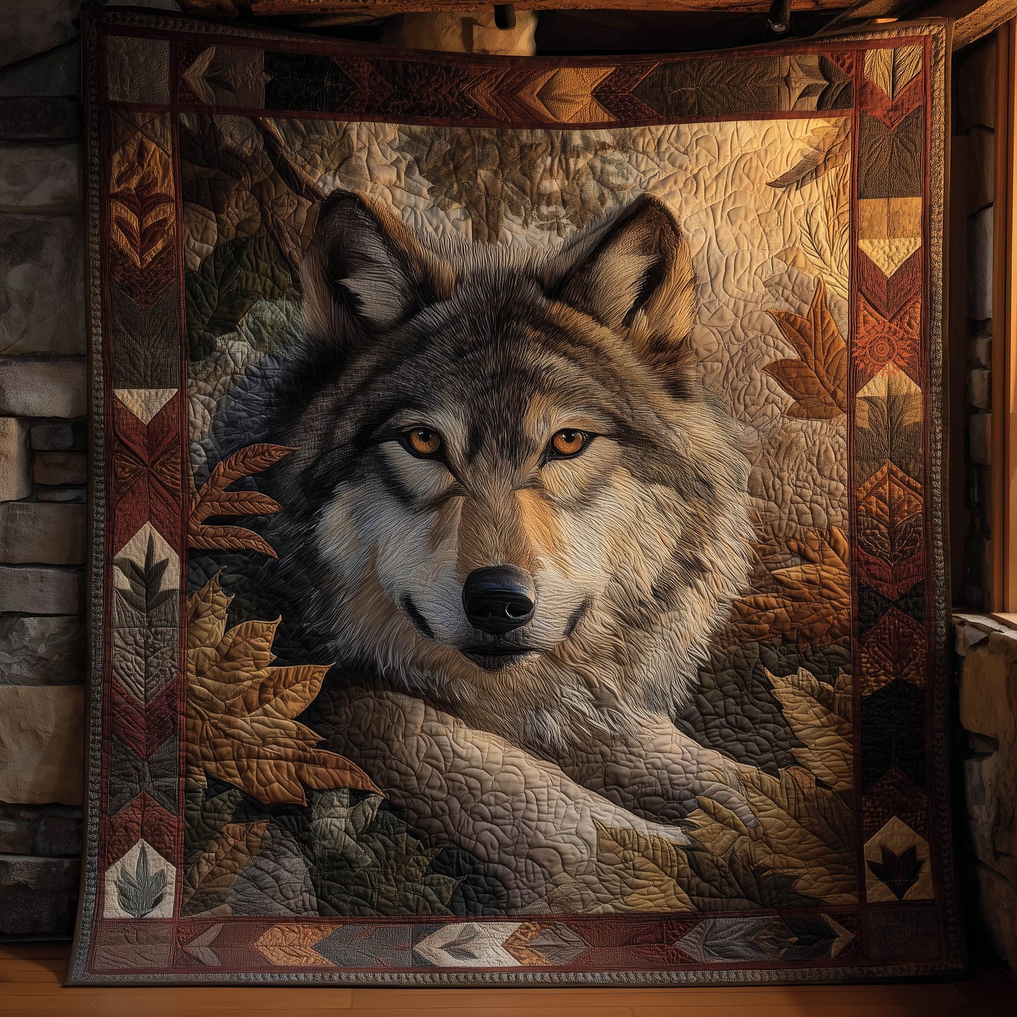 Wolf Quilted Blanket GFTOMA8219