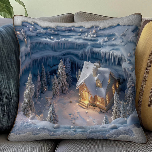 Holiday Village Quilted Pillow Case GFTOMA8236