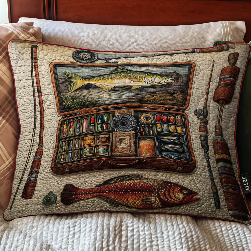Fishing Delights Bedding Pillow Case GFTOMA8238
