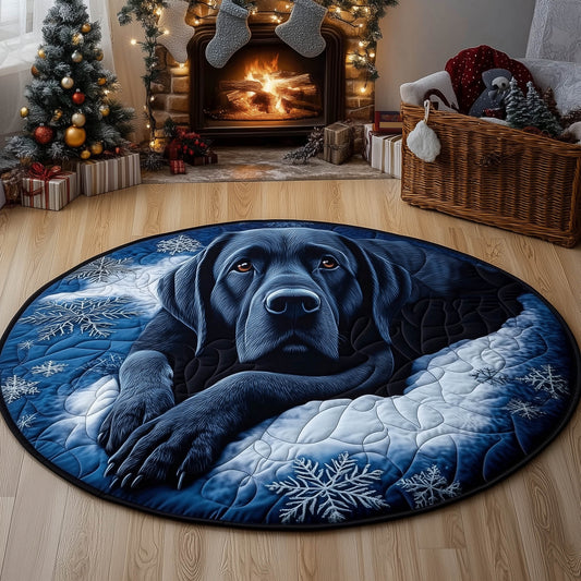 Labrador Quilted Round Mat GFTOMA8245