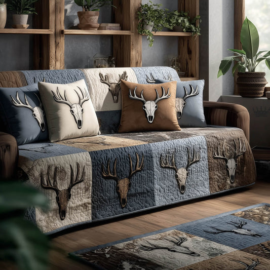Trailblazer Spirit Quilted Sofa Cover GFTOMA8253