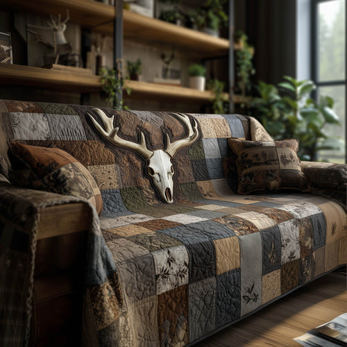 Trailblazer Spirit Quilted Sofa Cover GFTOMA8256