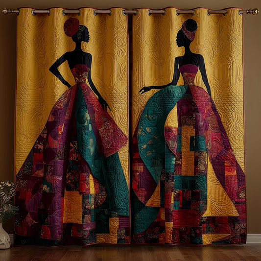 African Dream Quilted Curtains GFTOMA8293