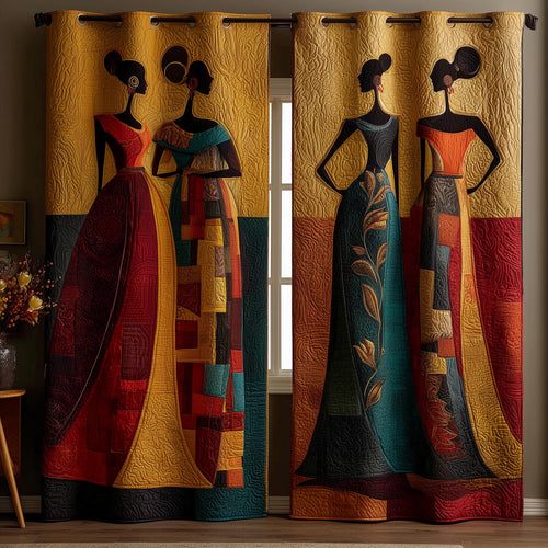 African Dream Quilted Curtains GFTOMA8294