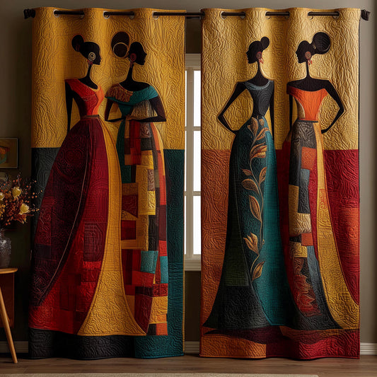 African Dream Quilted Curtains GFTOMA8294