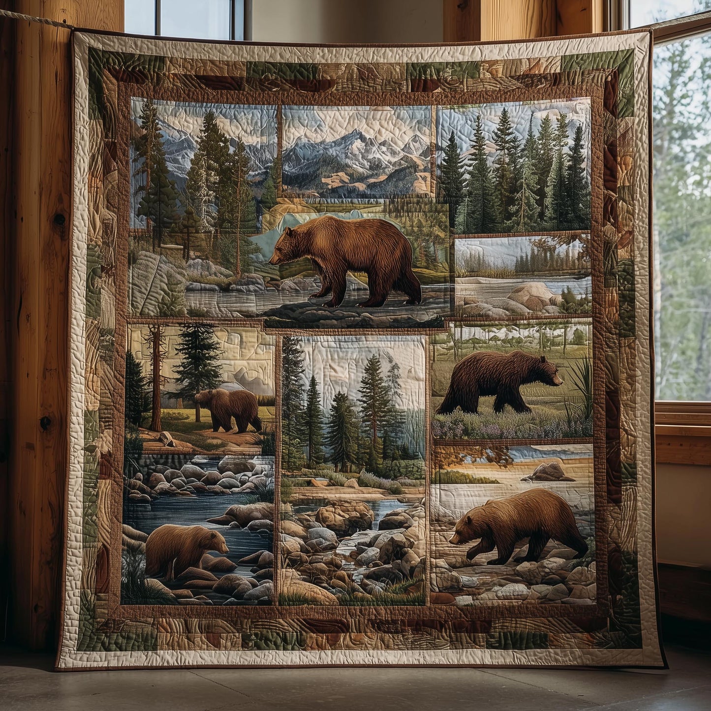 Bear Quilted Blanket GFTOMA8310
