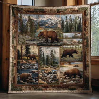 Bear Quilted Blanket GFTOMA8310