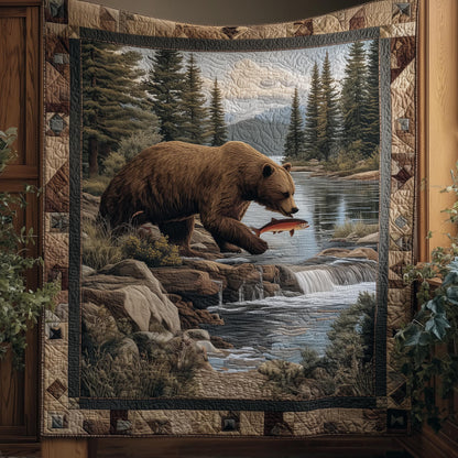 Bear Quilted Blanket GFTOMA8311